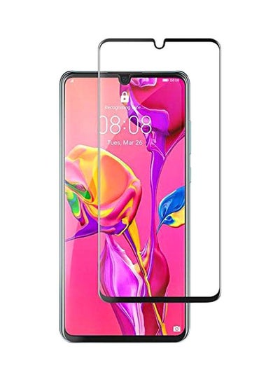 Buy Smart Tempered Glass With Screen Guard for Huawei P30 Lite Clear in Saudi Arabia