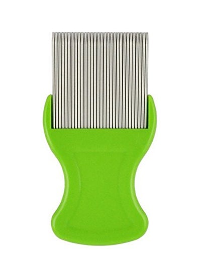 Buy Large Lice Comb Remover Tool Green/White in Saudi Arabia
