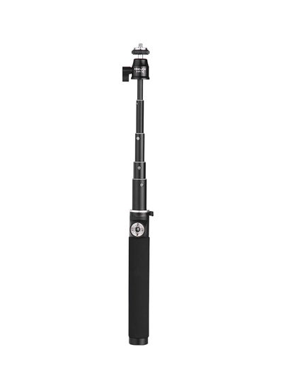 Buy Extendable Selfie Stick With Handheld Stabilizer Black in Saudi Arabia