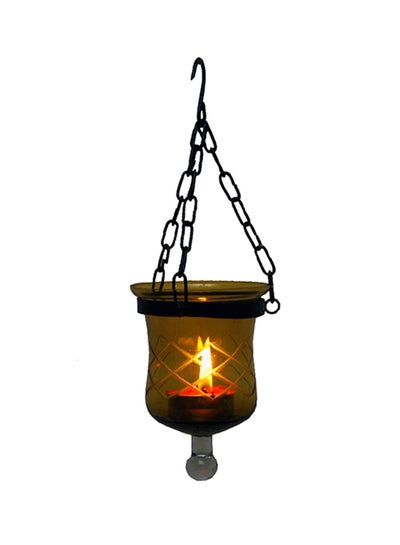 Buy Hanging Candle Lamp Lemon 10cm in UAE