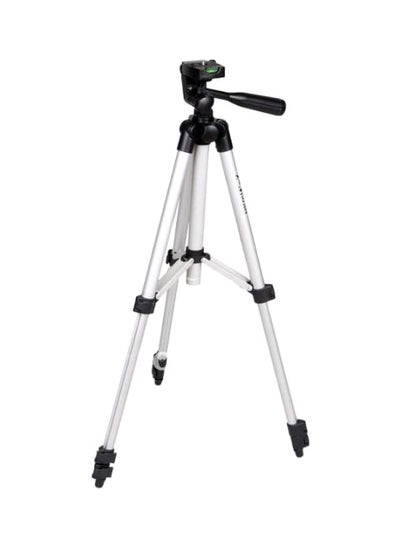 Buy Camera Tripod Stand Silver/Black in Saudi Arabia