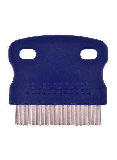 Buy Hair Comb For Lice And Nit Remover Blue in Saudi Arabia