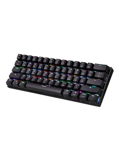 Buy CK62 Vipeco Mechanical Keyboard Wired And Bluetooth Switch Black in Saudi Arabia