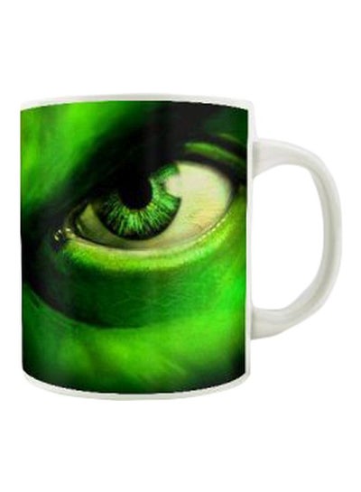 Buy Hulk Printed Ceramic Mug Green in Egypt