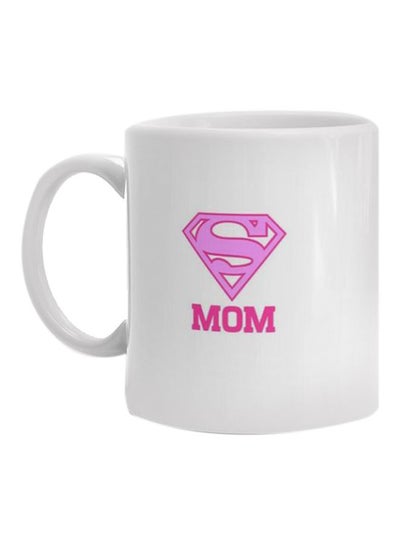 اشتري Mom Printed Mug أبيض/وردي Standard في مصر