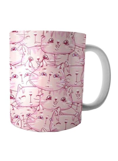 Buy Printed Coffee Mug Pink Standard in Egypt