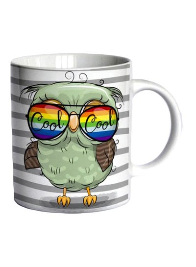 Buy Printed Ceramic Mug Multicolour in Egypt