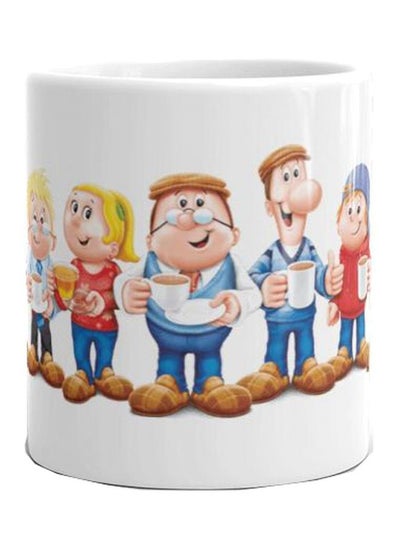 Buy Printed Porcelain Mug Multicolour in Egypt