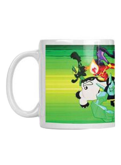 Buy Printed Ceramic Coffee Mug Multicolour in Egypt