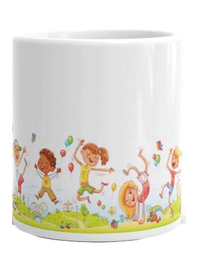 Buy Printed Ceramic Mug Multicolour in Egypt