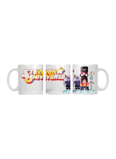 Buy Printed Ceramic Coffee Mug Multicolour in Egypt