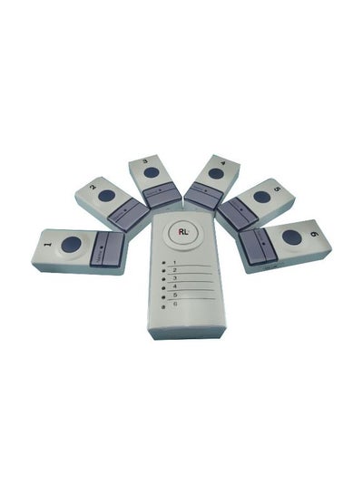 Buy Six Zone Wireless Door Bell System White in UAE