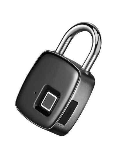 Buy Smart Fingerprint Locks Black/Silver in UAE