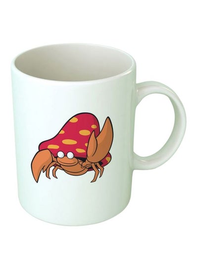 Buy Pokémon Parasect Printed Ceramic Mug White/Red/Brown in Egypt