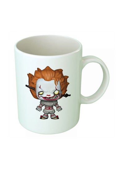 Buy Funkoo Anabelle Printed Mug White/Grey/Brown in Egypt