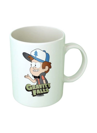 Buy Gravity Falls Printed Coffee Mug White/Blue/Orange in Egypt