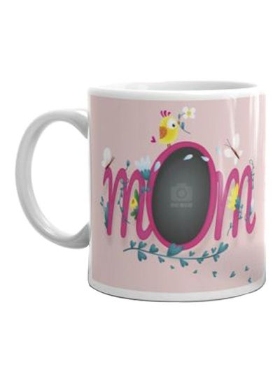 Buy Mom Printed Mug Pink/White/Black in Egypt