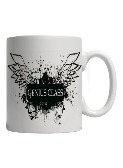 Buy Genius Class Printed Mug White/Black in Egypt