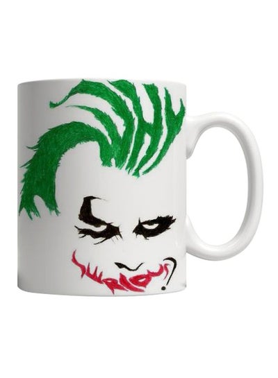 اشتري Joker Printed Ceramic Mug أخضر/ أسود/ أحمر في مصر