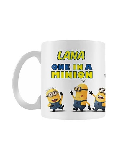 Buy Minions Printed Mug White/Yellow/Blue in Egypt