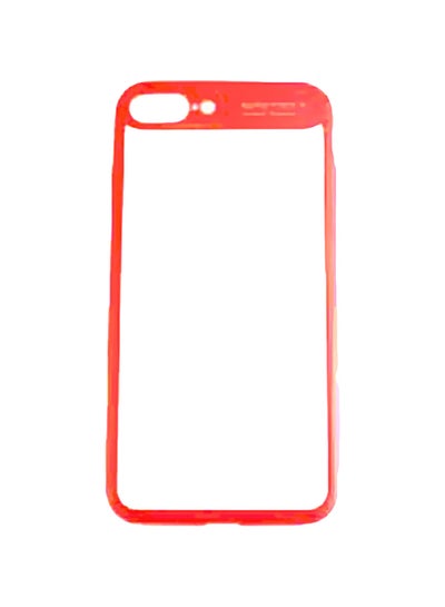 Buy Protective Case Cover For Apple iPhone 8 Plus Red/Clear in Egypt