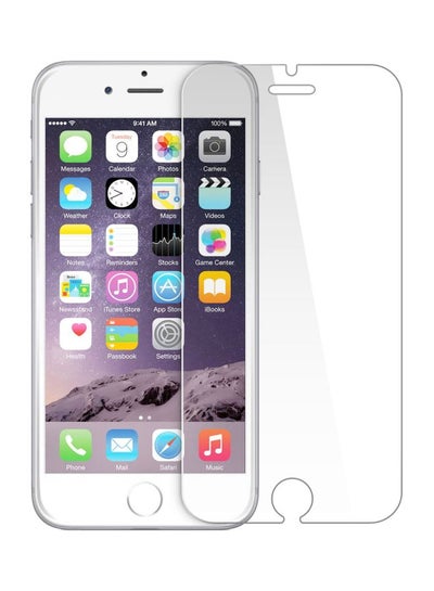 Buy Tempered Glass Screen Protector For Apple iPhone 6 Plus Clear in Egypt