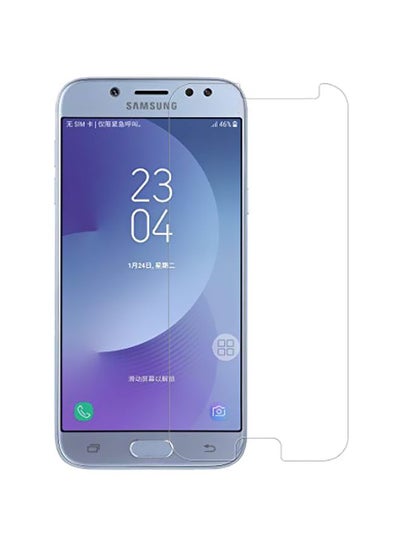 Buy 10-Piece Tempered Glass Screen Protector For Samsung Galaxy J7 Clear in Egypt
