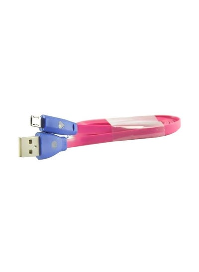 Buy Micro USB Data Sync Charging Cable Pink/Purple in Egypt