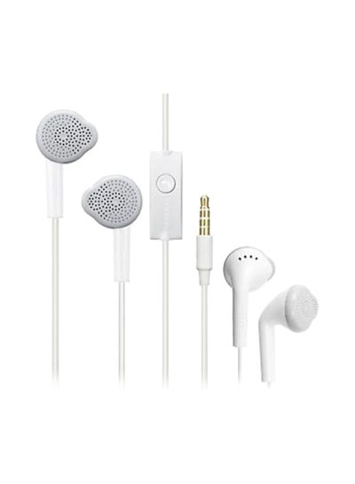 Buy In-Ear Wired Headphone With Mic White in Egypt