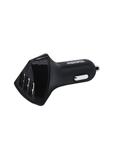 Buy 3 Port USB Car Charger Black in Egypt