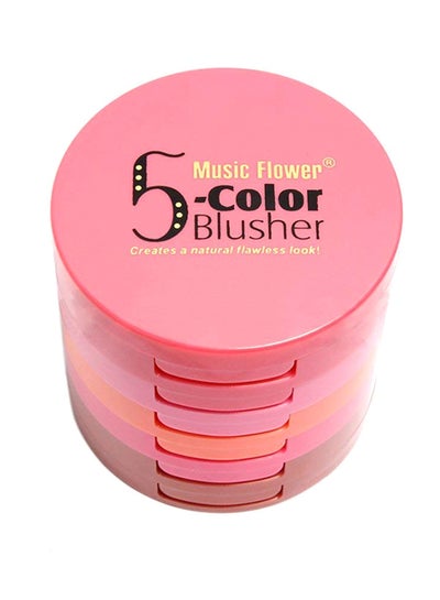 Buy Waterproof Colors Blusher Palette Multicolour in UAE
