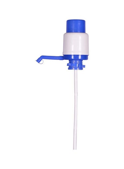 Buy Hand Press Pump Dispenser Blue/White in UAE