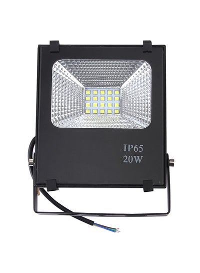 اشتري Waterproof LED Floodlight أسود 18x6x21 سنتيمتر في الامارات