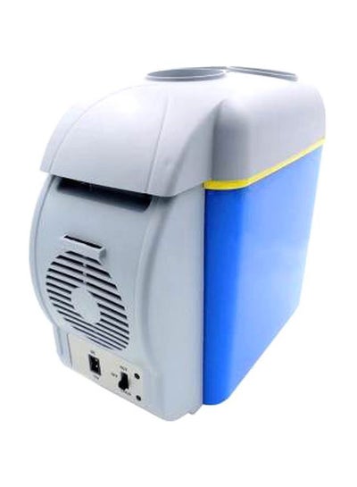 Buy Portable Cooling And Warming Refrigerator 5546 Grey/Blue in UAE