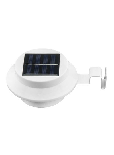 اشتري Mini Waterproof Solar Powered Warm Light أسود/أبيض 13x12x6 سنتيمتر في الامارات