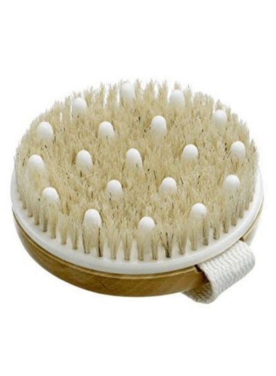 Buy Body Scrub Dry Brush Beige/Brown/White in UAE