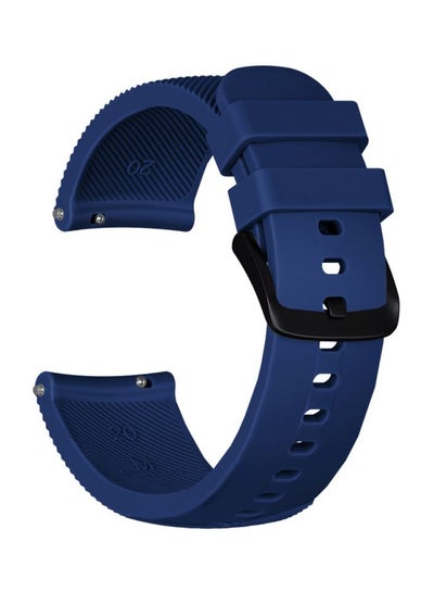 اشتري Replacement Strap For Huami Amazfit Bip Lite Version 20 mm Dark Blue في السعودية