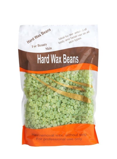 Buy Hair Removal Hard Wax Beans Green 300g in UAE