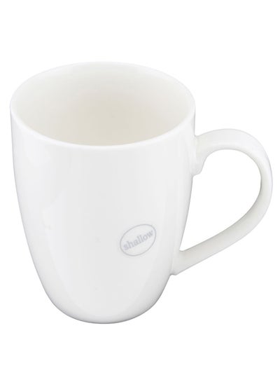 Buy Porcelain Mug White 350ml in UAE