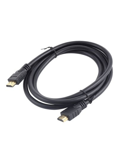 Buy HDMI Male 2.0 To HDMI Male Cable Black in Saudi Arabia