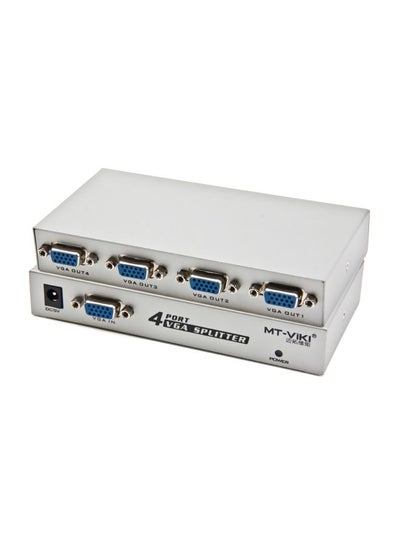 Buy 4-Port VGA Splitter White in Saudi Arabia