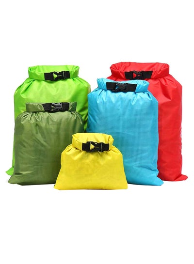 اشتري 5-Piece Waterproof Storage Dry Bag Set في الامارات