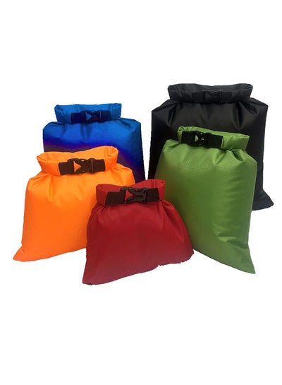 اشتري 5-Piece Waterproof Storage Dry Bag Set في الامارات