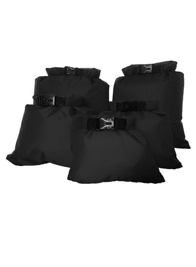 Buy 5-Piece Waterproof Storage Dry Bag Set in UAE