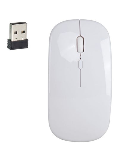 Buy M80 Wireless Optical Mouse White in UAE