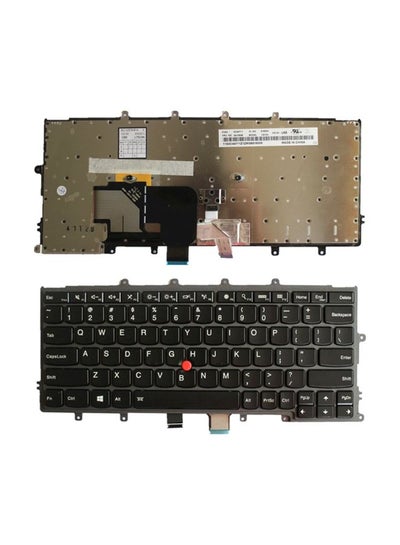 Buy Replacement Laptop USB Keyboard Black/Grey in UAE