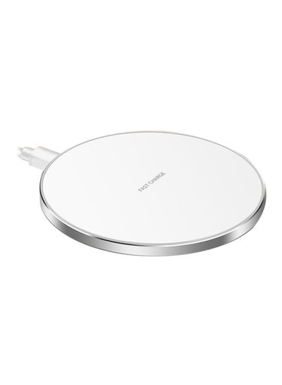 Buy GY-68 Wireless Fast Charger Silver/White in UAE