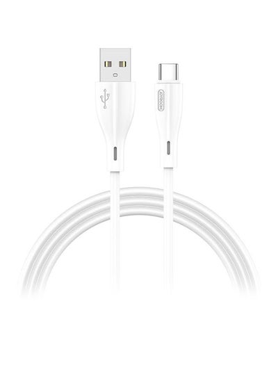 Buy Type-C Data Sync Charging Cable White in Egypt