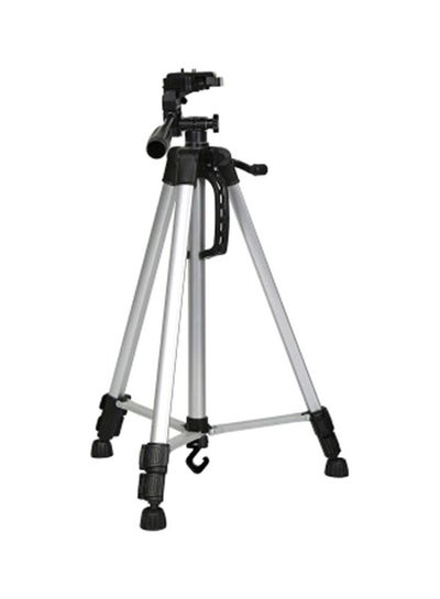 Buy Portable Tripod Stand With Bracket For DV/SLR Camera Silver/Black in Saudi Arabia