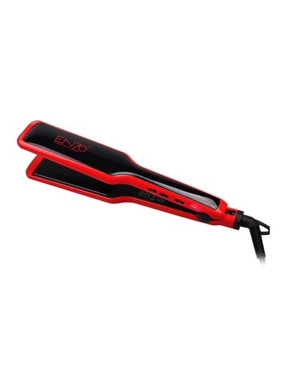 Buy Hair Straightener Flat Iron Red/Black in Egypt